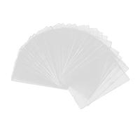 TTTLLNN 100Pcs Protective Card Sleeves, Top Loader, Transparent, Polypropylene (PP), 5.5x13cm/2.16x5.11in