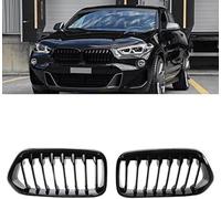ttttTTTa Car Front Grilles For BMW X2 F39 2018-2021,Front Bumper Radiator Grilles Mesh Auto Exterior Accessories
