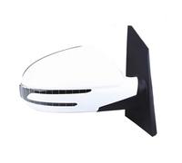 ttttTTTa Rearview Mirror Assy Car For BAIC A1 D20 X25 E130 E150,Car Exterior Door Rearview Side Mirror Assembly Car Accessories,White-Right-9 Wire