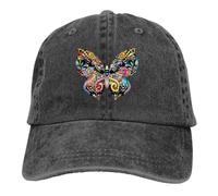 TTVXIHL Baseball caps for Men and Women,Butterfly Colorful Baseball Cap Men Hats Women Visor Protection Snapback Sacred Geometry Magic Mandala Caps
