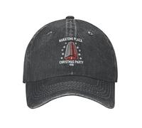 TTVXIHL Baseball caps for Men and Women,Custom Cotton Nakatomi Plaza Christmas Party Baseball Cap Sports Women Men's Adjustable Snowflake Dad Hat Spring
