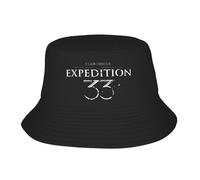 TTVXIHL Baseball caps for Men and Women,Expedition 33 Clair Obscur Bucket Hat Streetwear Fisherman Caps Foldable Fishing Sunscreen Hats for Men Women Fashion DIY Cap