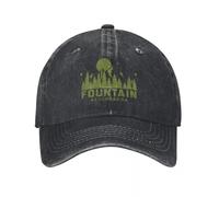 TTVXIHL Baseball caps for Men and Women,Fountain Colorado Mountain Souvenir Men Women Baseball Caps USA Distressed Denim Washed Caps Hat Outdoor Workouts Snapback Cap