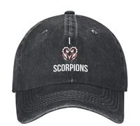 TTVXIHL Baseball caps for Men and Women,I Love Scorpions Fans Baseball Cap Women Men Sun-Proof Hip Hop Dad Hats Spring y2k Retro Hunting Camping Snapback Cap