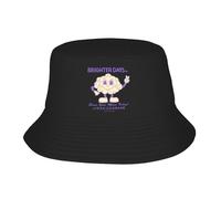 TTVXIHL Baseball caps for Men and Women,Sun Arianas Brighter Days Grande Ahead Graphic Bucket Hat Fisherman Caps for Women Hunting Visor Hats Soft Fold Custom Cap