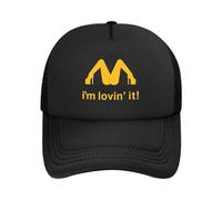 TTVXIHL Summer and Winter Sunshade Warm Baseball Hat IM Lovin IT Parody McLovin Funny Sun Male Caps for Men Baseball Cap for Men Gift