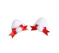TTYAO REII Women's Bow Tie Hair Clips Girls Bunny Ears Barrette Hair Accessories for New Year Valentine's Day Party (Hair Ball)