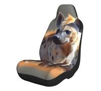 ttyuac Animals Hyena Print Car Seat Cover Soft Front Seat Protector for Women Men, Machine Washable Easy to Install, Universal Auto Seat Accessories