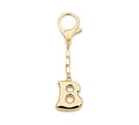 TTYY Initial Keychain For Women Handbag Charms Backpack Car Keyring for Sister Besties Mom Gold Letter Keychain, Gold-b, Medium