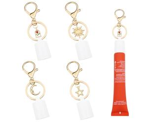 TTYY Keychain Cap for Summer Fridays 0.5 Oz, Classical Keychain Holder for LANGIGE 0.35 oz Lip Balm（No Lip Balm）