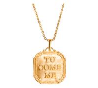 Tu Come Me necklace Gold one size
