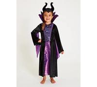 TU Official Villains Maleficent fancy dress costume 9-10 years