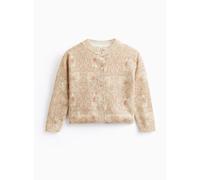 Tu x Morris & Co. Cream Pimpernel Print Cardigan 4-5 years