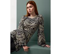Tu x Morris & Co. Intarsia Print Knitted Tunic XL