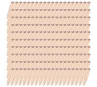 Tuabyem 200 Packs Pocket Hole Plugs Solid Wood Dowels Pocket Hole Jig Paint Grade Wood Plugs Hardware Plugs Wooden Hole Filler