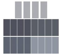 Tuabyem 20Pcs Wet Dry Sandpaper, High Grit 1000/2000/3000/5000/7000 Sandpaper Sheets Assortment for Wood Metal Polishing Automotive Sanding, 9 X 3.6 Inch