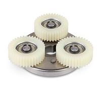 Tuabyem 36T Planetary Gear with Clutch for Motor Electric Bike E-Bike Nylon Gear Ebike Parts