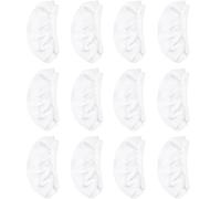 TUAKIMCE 12 Pack Universal Steam Mop Pads For Handheld Steam Cleaner, Steam Cleaner Microfiber Cloths Cover, Washable Steam Cloth Accessories Compatible with Comfor-day, Bis-sell, Du-pray