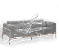 TUAKIMCE 1PCS Plastic Sofa Cover, 3m x 2m Sofa Storage Bag, Heavy Duty Waterproof Sofa Protection Cover, Furniture Proof Dust Cover Couch Cover, Moving Sofa Cover for Sofas, Bed,Couch,Ground