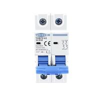 TUANZUN DC Circuit Breaker, Miniature Circuit Breaker 3PCS DC MCB 1000V Solar Mini Circuit Breaker 3A 6A 10A 16A 20A 25A 32A 40A 50A 63A DC MCB For PV System(16A)