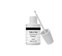 Tub and Tile Touch-Up Paint, White, Semi-Gloss, Waterproof, Porcelain Repair for Bathtubs, Sinks, Enamel and Acrylic, Covers Scratches and Chips (White-1PCS)