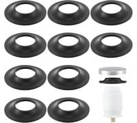 Tub Gaskets, 10-Pack Stopper Easy Install Leak-Proof Seal for Drain Assemblies Replacement Washers Bathtub