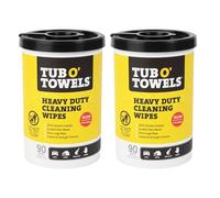 Tub O Towels Heavy-Duty Multi-Surface Cleaning Wipes, Citrus, 25cm X 30cm, 2 Count