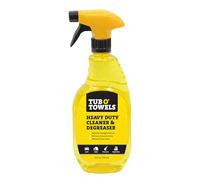 Tub O Towels O' Heavy Duty Cleaner and Degreaser Spray Helps in Removing Oil Tar Paint Dirt Caulk Grease Grime Gunk Epoxies, Industrial Strength, Home & Auto, Made In USA, Citrus Scent, 24oz