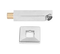 Tub Spout Brass G1/2 Connector Rectangle Wall Mounted Bathtub Faucet Modern Style Material Soft Water Design for Bathroom Shower Concealed Installation Electroplating Finish 12cm