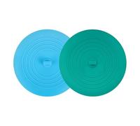 Tub Stopper 2 Pack,Bathtub Drain Stopper,6 inches Large Silicone Drain Plug,Hair Stopper Flat Suction Cover for Kitchen Bathroom Accessories and Laundry