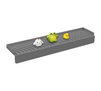 Tub Topper Splash Guard for Kids Water Guard with Suction Cups | Tub Side Tray for Shower Sink Kitchen Corner RV Home Apartment Hotel