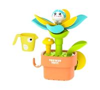 Tub Toys | Interactive Watering Flower Game with Irrigation Cup - Suction Cup Bath Time Toys,for Home Shower Hotel Outdoor Travel Pool Beach Party Boys Girls Ages 1-3