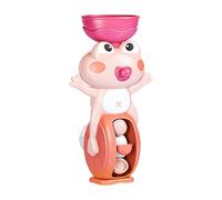 Tub Water Toys - Frog Shaped Bath Playset, Suction Cup Water Activity Boys, Interactive Sensory Feature for Learning Play, Home Pool Details for Travel Outdoor Fun Accessory