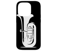 Tuba Brass Instrument Jazz Music Case for iPhone 14 Pro