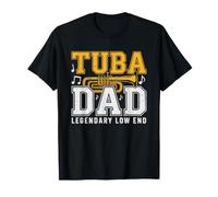 Tuba Dad Who Hauled Biggest Case Every Contest Band Marching T-Shirt