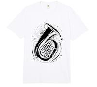 Tuba Drawing Comfort Colors Adult Heavyweight T-Shirt