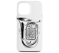 Tuba Drawing Orchestra Jazz Music Case for iPhone 13 Pro Max