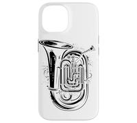Tuba Drawing Orchestra Jazz Music Case for iPhone 14