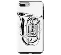 Tuba Drawing Orchestra Jazz Music Case for iPhone 7 Plus/8 Plus