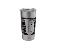 Tuba Drawing Tuba Lover Stainless Steel Insulated Tumbler