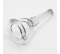 Tuba Embouchure Visualizer (Clear Design) - Mouthpiece Practice Tool - BRASS DESIGN [Rim Diameter: 1.22" / 31.0mm]