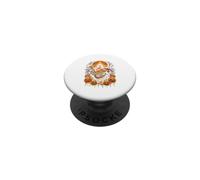 Tuba Instrumentalist Halloween Dripped Carved Pumpkins PopSockets Adhesive PopGrip