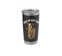 Tuba Player Band Humor Pun Stainless Steel Insulated Tumbler