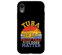 Tuba proof that Size does Matter Tuba Case for iPhone XR