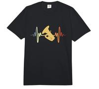 Tuba Pulse Line Brass Player Comfort Colors Adult Heavyweight T-Shirt