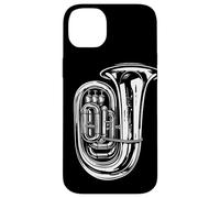 Tuba Sketch Orchestra Jazz Music Case for iPhone 14 Plus