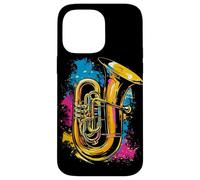 Tuba Streetart Brass Player Jazz Music Case for iPhone 14 Pro Max
