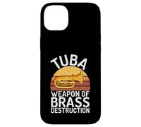 Tuba Weapon of Brass Destruction Tuba Case for iPhone 14 Plus