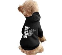 Tuba Why Yes I Do Lift Cute Dog And Cat Clothes Pet Hoodie Sweatshirt Pullover Sweater Coat