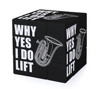 Tuba Why Yes I Do Lift Puzzles for Adults 3x3 Speed Cube Travel Games